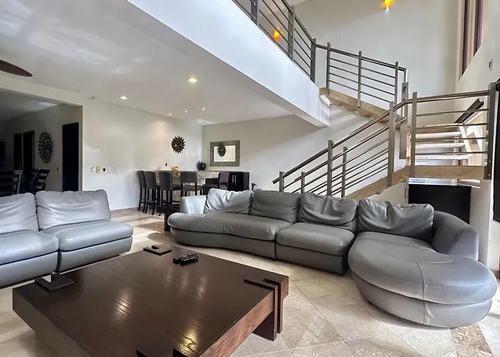 Apartment Ocean Front Ph 3 Bedrooms High Floor At El Faro By Dpm Playa del Carmen